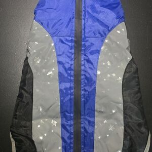 Dog Jacket with Harness Built in, Waterproof Fleece Winter Warm  Size L